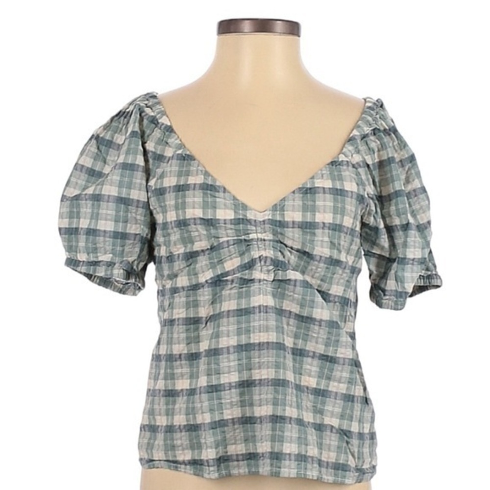 Madewell Size XXS Short Sleeve Blouse